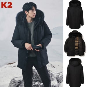 K2 G900 트리니티 고어 다운 역시즌 패딩 남성 KMW25533 아웃도어 헤비 구스 다운 야상 점퍼 자켓