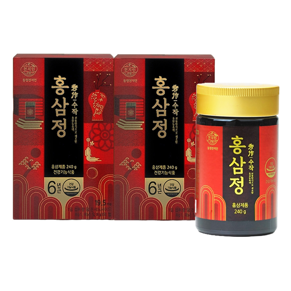 동원 천지인 홍삼정 수작 240g 1개입, 2개