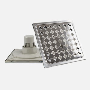 일반육가 155각 바닥용 50파이 스텐 SUS304 배수트랩 냄새차단 악취방지