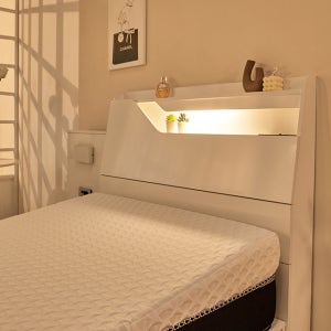 LED-슈퍼싱글프레임 수납서랍형 벙커 SS Q 콘센트 USB 베스트리뷰시 이케아 선물