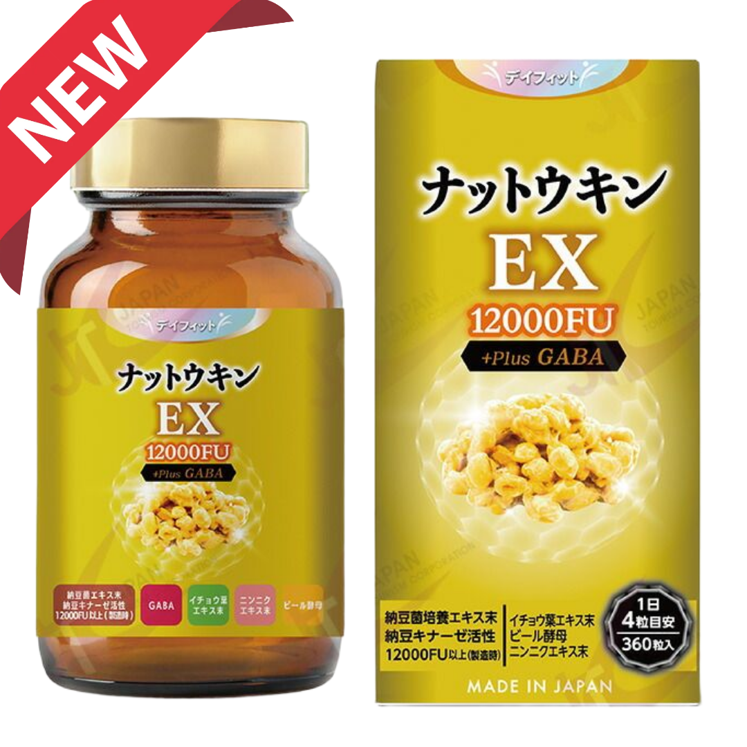 일본 인춘당 노구치 나토키나제 낫토키나제 낫또균EX 12000FU + <b>GABA</b> 360정