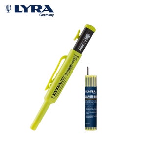 리라 L4498008 2.8mm 드라이 펜+2B심 세트 (포장타입) 마킹 마커 목공 연필