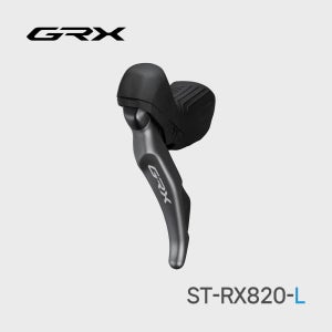 시마노 GRX ST-RX820 왼쪽 변속 유압 브레이크 레버 L 그래블 자전거 부품 ISTRX820LI