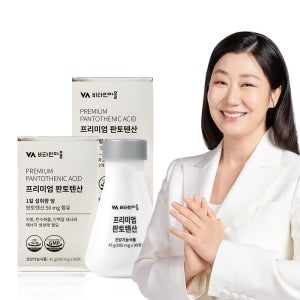 [6개월분] 비타민마을 영국산 프리미엄 판토텐산 비타민B5 90일분 90정, 2개