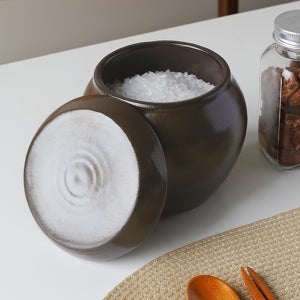 현관소금단지 옹기그릇 소금단지 항아리 미니