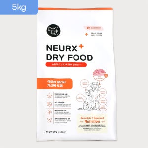 시니어 5kg 가수분해 연어 노령견사료 노견 소화 유기농