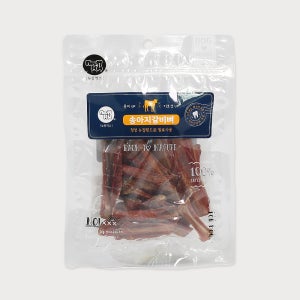 송아지갈비뼈 치석껌 뼈간식 오래먹는간식 대형견 송아지뼈 저알러지 100g