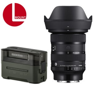 시그마 24-70mm F2.8 DG DN II Art L 마운트 + 틸타 BLK22 충전기