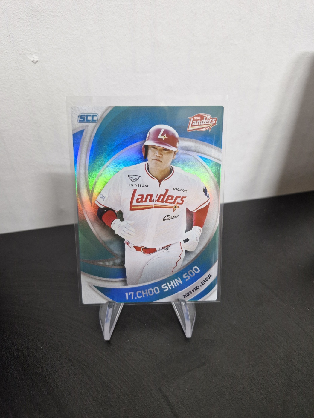 2024 SCC KBO 오피셜 컬렉션 추신수 민트 페러럴 카드
