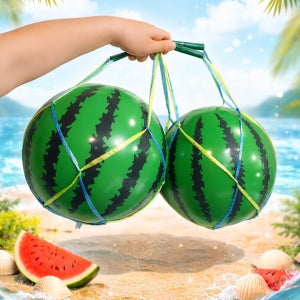 수박 비치볼 끈세트 여름 물놀이공 25cm 30cm 어린이집 유치원