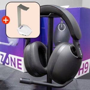 [국내정품] 소니 인존 INZONE H9 블랙 노이즈캔슬링 소음차단 무선 블루투스 게이밍 헤드폰 SONY 쏘니 헤드셋 WH-G900N (1년 보증) + RGB거치대증정