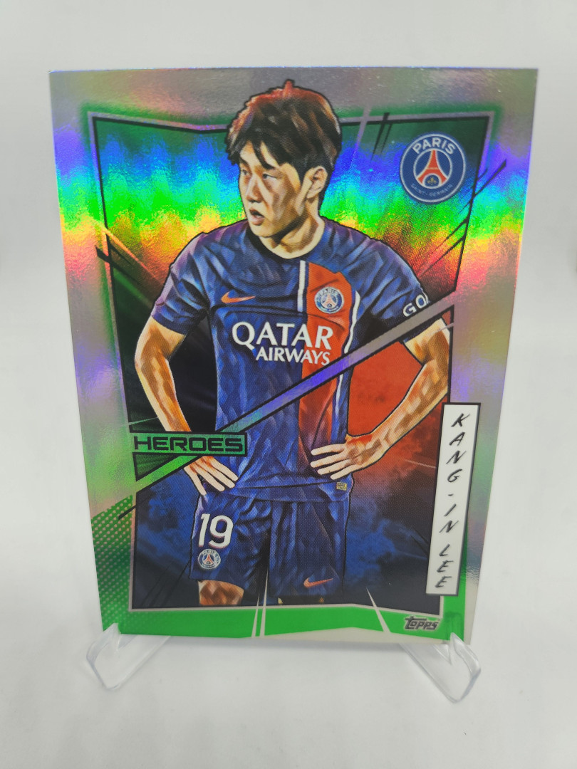 이강인카드 2023 Topps PSG Teamset 이강인 99한정판 Kang-In 축구카드