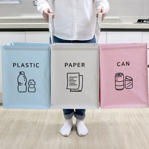 분리수거수납장 재활용가방 분리수거대 가정용