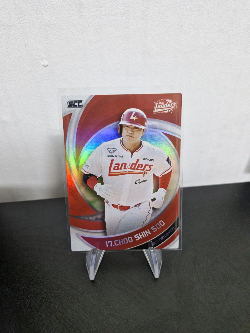 2024 SCC KBO 오피셜 컬렉션 추신수 홀로카드