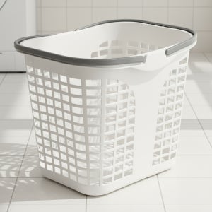 [나코] 손잡이 빨래통 세탁바구니 세탁물 소형