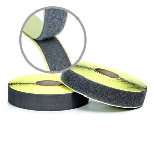 벨크로 테이프 접착식 강력 찍찍이 부직포 양면테이프 탈부착 보슬이 2.5cm X 20M