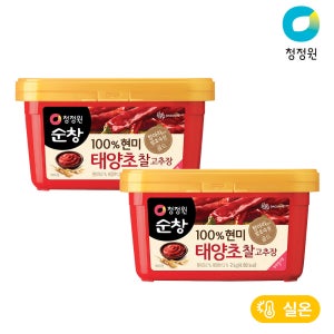 청정원 순창 현미 태양초 찰고추장 2kg, 2개