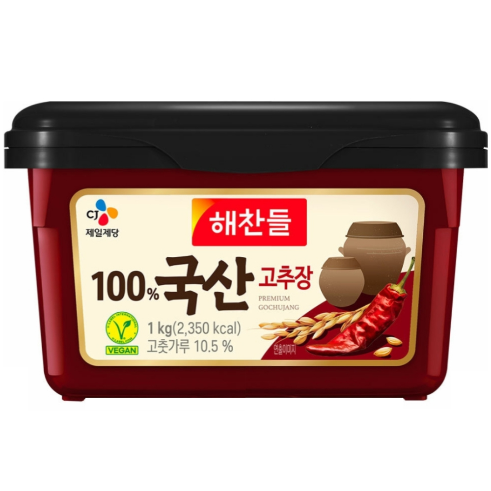 친환경 국산 마늘고추장/사과고추장 1kg 옛날 재래식 찹쌀 무색소 장마실 토종 의성고추장