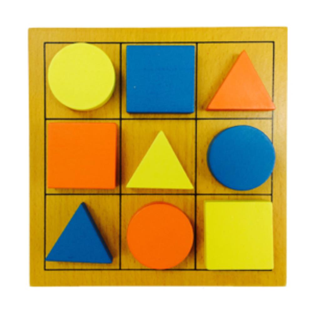 사각형 삼각형 원 도형의이해 유아 원목 교구 유치원 영재수학 수학