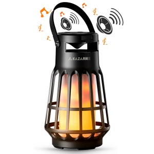 카자리코 불꽃조명 LED라이트 불멍 무드등 블루투스 스피커 차박 캠핑 목욕 감성램프