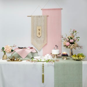 [금나래] 돌상대여 셀프 돌잔치 상차림 한복포함 당일발송가능 잔치종류 백일상