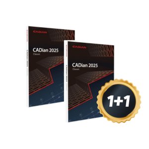 1+1 캐디안 2025 클래식 영구버전 CADian 2025 Classic
