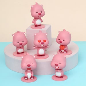 쁘띠 잔망루피 피규어 Ver.1 6종 세트