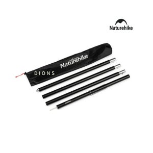 네이처하이크 타프 폴대 블랙 우드 색상 2.4m