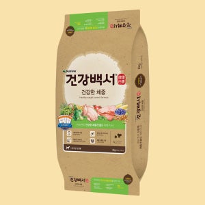 건강백서 강아지 기능성 사료 체중관리, 6kg, 1개