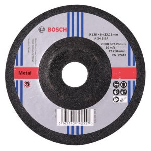 보쉬 연마석 그라인더 숫돌 5인치 (125x6x22.23) 263 25EA