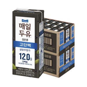 매일두유 고단백검은콩 저당두유 190ml 48팩 (B)