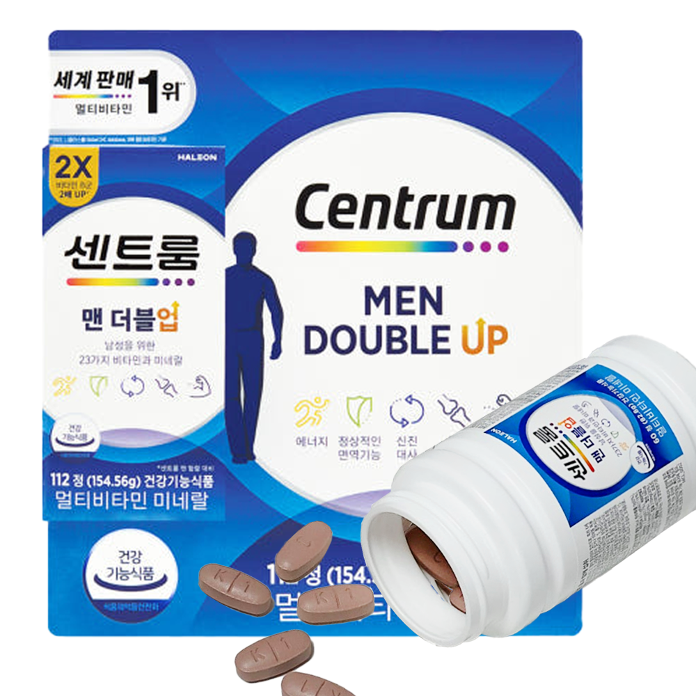 <b>센트룸</b> 포맨 더블업 맨 멀티비타민 112정