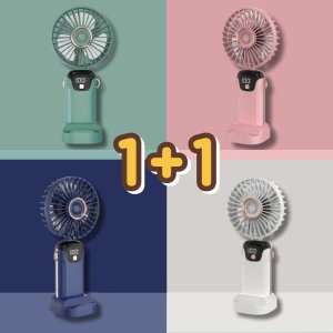 무선 핸디형 미니 손선풍기 쿨링팬 (5단 풍속, C타입 충전, 4색상)