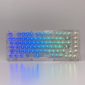 아이스 큐브 키캡 정각 CBSA 투명 크리스탈 독거미 레이니 웨이브 언더스코어랩스