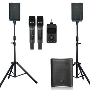 MYFIX 10인치 버스킹스피커 STAGE2 무선마이크 FC-91D