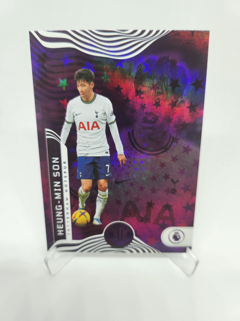 손흥민 카드 2022 Panini Illusions PURPLE 200번 축구카드 EPL카드