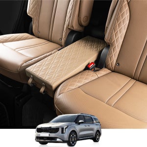 카니발 페이스리프트 KA4 가죽 수납함 대용량 보관함 트렁크정리함 보조좌석