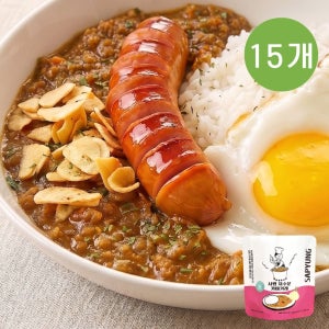 [알림받기전용] 사평 숙성 진한 맛 저수분 일본카레 키마카레 오리지널, 200g, 15개