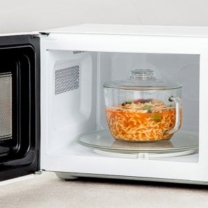 컵라면 유리 용기 전자레인지 내열 사발면 그릇 1000ml 1+1
