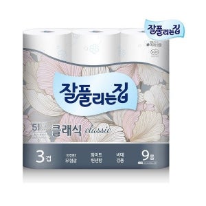 미래생활 잘풀리는집 3겹 퀼팅 9롤 27M x 2개