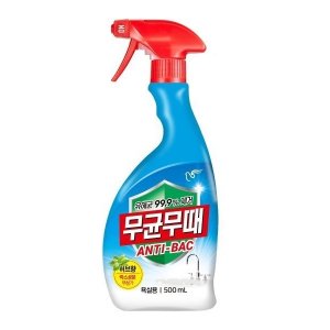 무균무때 안티박 욕실용 500mL 용기 x1개
