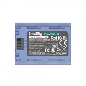 스몰리그 소니 NP-FZ100 카메라 배터리 USB-C 충전식