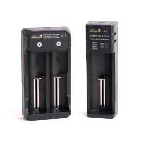 Atata C타입 USB 18650/ 16340/ 21700 충전 홀더