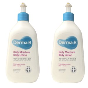 더마비 데일리 모이스처 바디로션 400ml x 2개 저자극로션 고보습로션