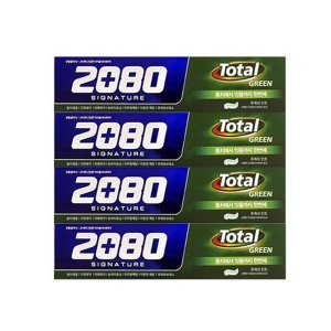 애경 2080 시그니처 토탈그린 125g 4개입 x1개