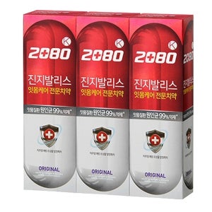 애경 2080 진지발리스 오리지널 120g 3개입 x1개