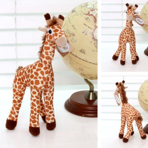 리얼 기린인형 25cm 애착 귀여운 동물 인형