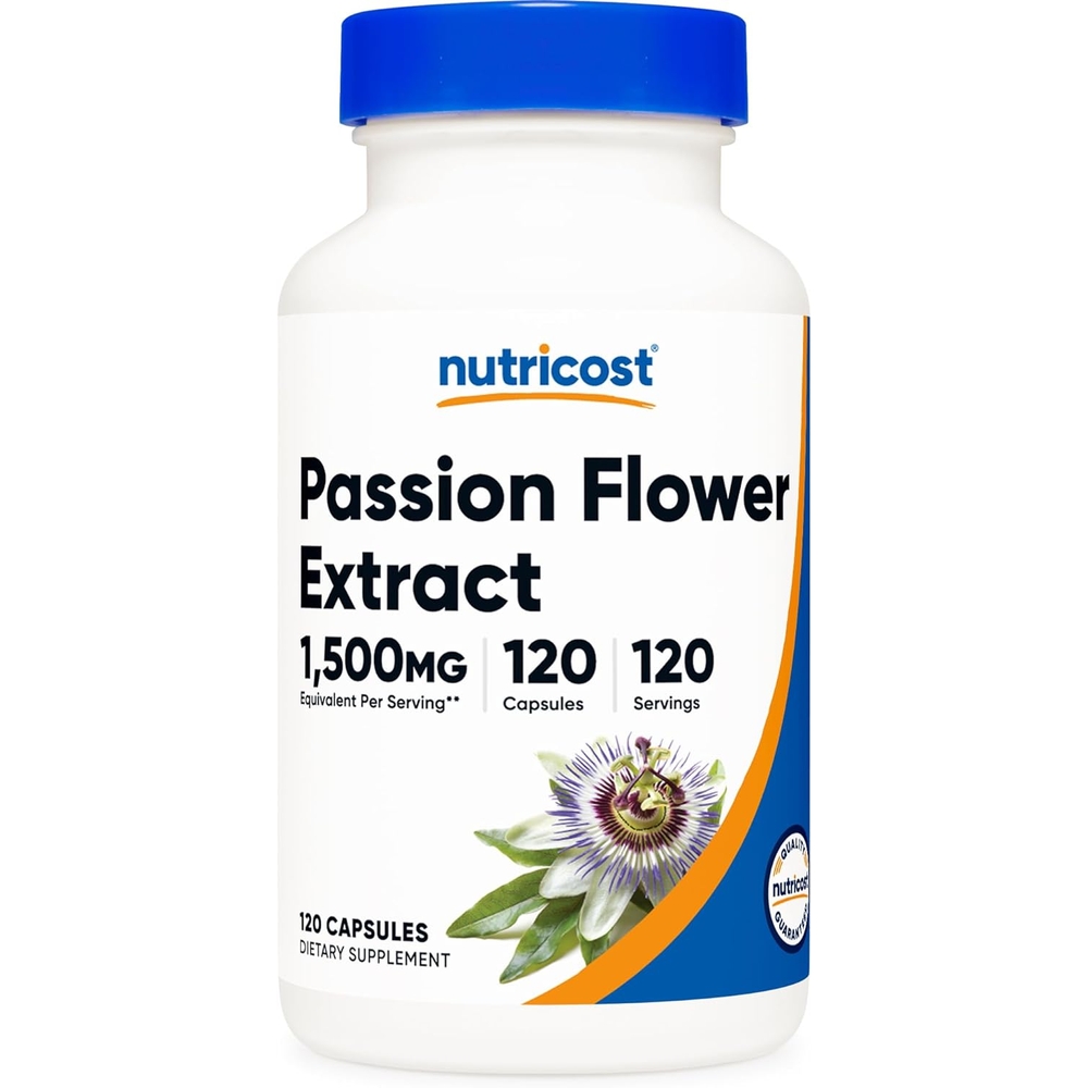 뉴트리코스트 멜라토닌 프리 식물성 <b>패션플라워</b> 120캡슐