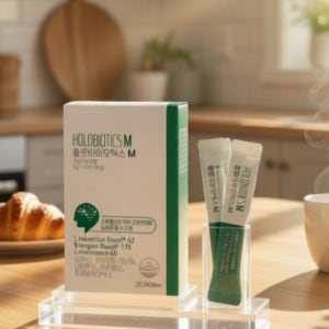 스트레스 긴장완화 수험생 영양제 피부개선 장건강 유산균 홀로바이오틱스엠 30포, 1개