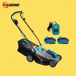 km그랜드 40v 충전 잔디깍기 전동 제초기 자동 무선 LR-L430 풀세트